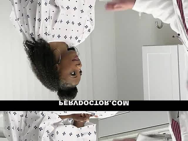 Cute Patient Gets Caressed & Screwed by Pervy Doctor