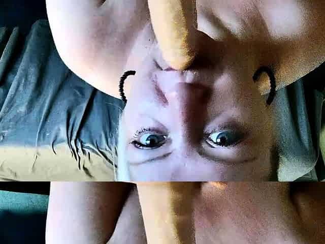 GILF is known as deep throat queen and has a big oral fixati
