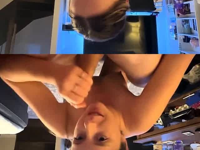 Teen Babe Gives Me a Blowjob and Takes a Facial!