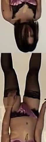 Hot Girl Tight Wet Pussy in Black Sexiest Stocking Masturbation Time Vol 1