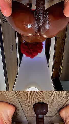 I flooded my room with Squirt after Riding this Sex tool a fan bought for me