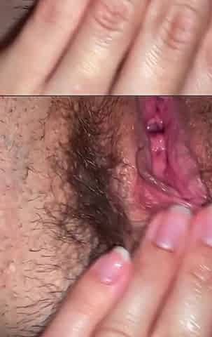 Extreme Close-up of My Wet Pussy While I Slowly Touch Myself Just for You