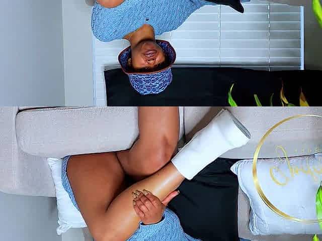 Black Female-dom Aspen Aires Commands U To Be Her Foot Thrall