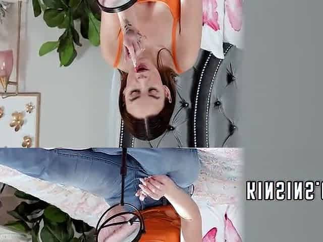 Stepdaughter's Raunchy Suggest After Stepdad's Bad Day - Khloe Kingsley, Bambi Blitz, Derek Kage