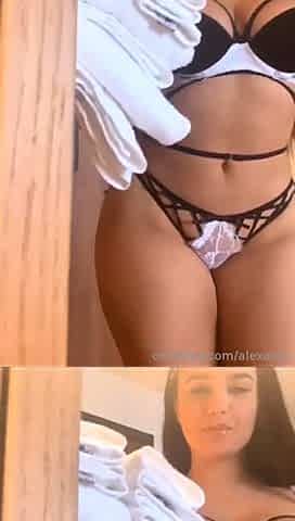 Hottest brunette solo webcam masturbation 2