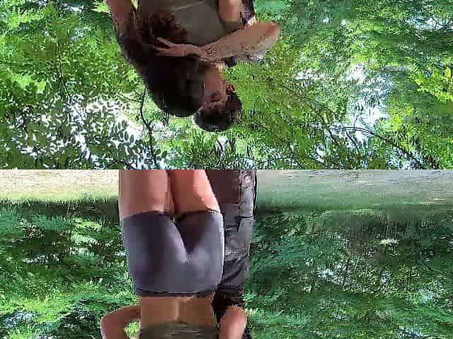 Outdoor public screw - I got him so worked up that guy came early, so I finished him with a tugjob