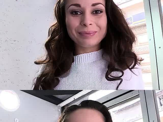 Aurelly Rebel gets a massage on her perky ass