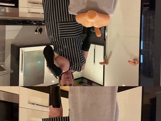The Nastiest Stepmom Deepthroat Apron Slut There Is!!