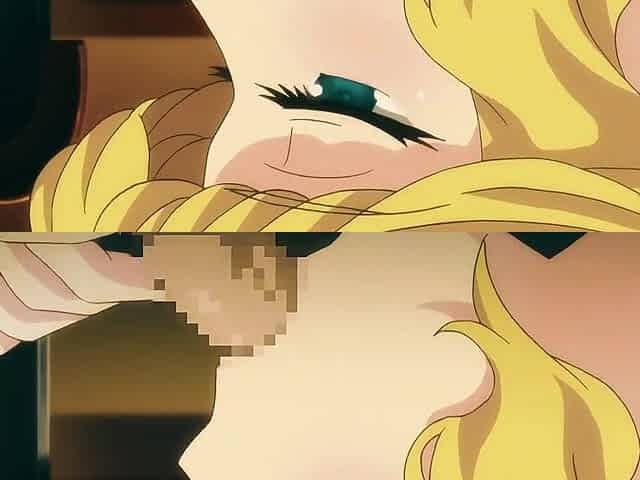 A Golden-haired Maid with Massive Bazookas Likes Sucking Ramrod