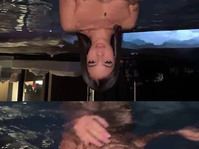 Screwing a colombian doxy who flirted with me at the pool (that babe surprised me with an anal intercourse!)