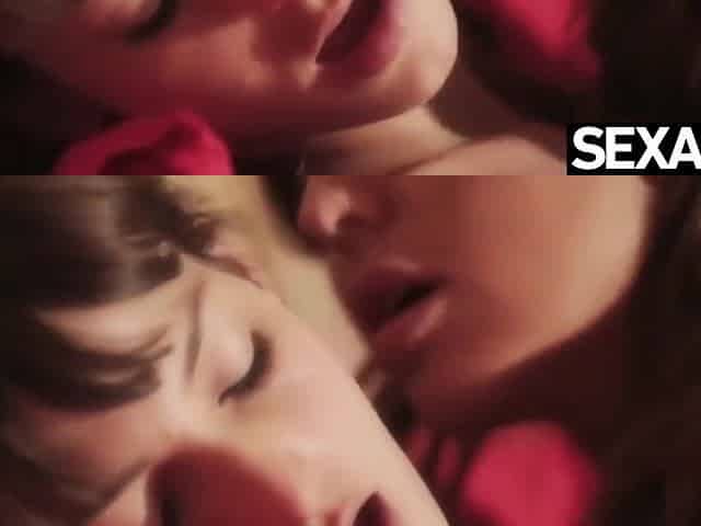 Whitney Conroy In Gorgeous Blonde Gives Shy Brunette Her First