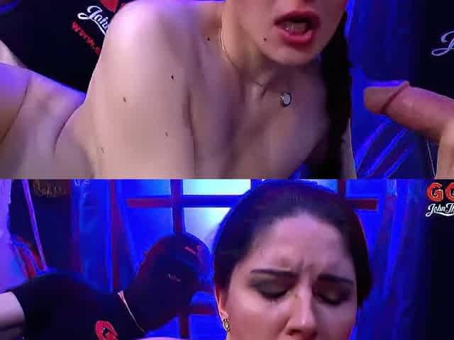 Francesca Dicaprio - Small Brunette Cunt Gets Fucked In The Ass