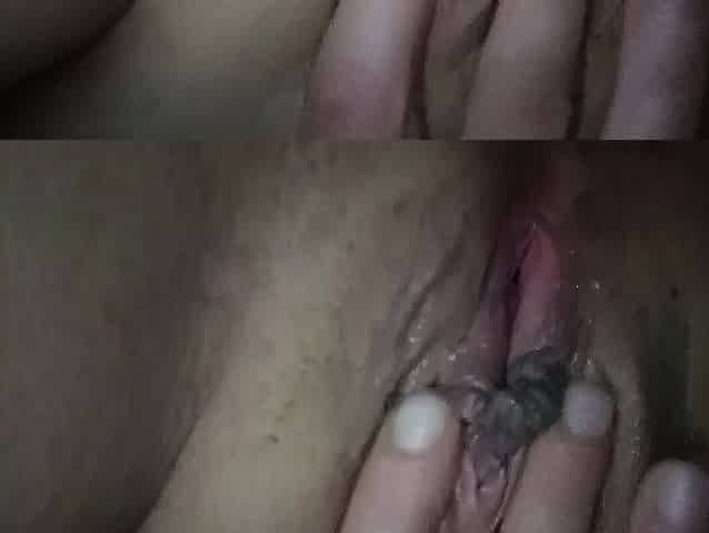 My soaked twat and butt lustful afresh