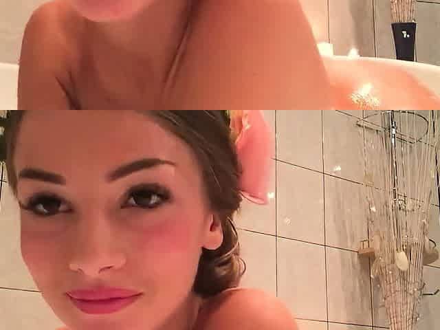 Sexy Hot Babe Loves Masturbating in the Bathtub