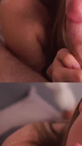 POV Blowjob & Amazing Footjob!