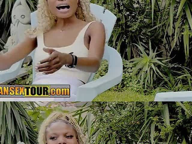 2 Afro beauties talked previous to coarse sex with giant weenie white stranger