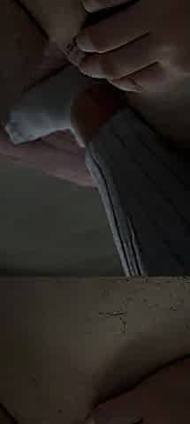 My wife playing with my wang homemade Netflix