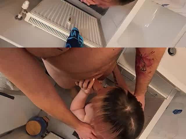 Part two/two Tattoo care and unfathomable hard anal doggy style