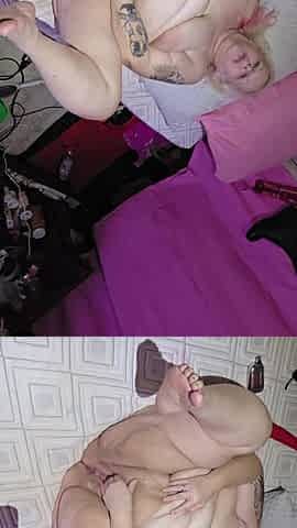 Seeing Way up Above This Fat Whore Sloppy Cumming Like You Love