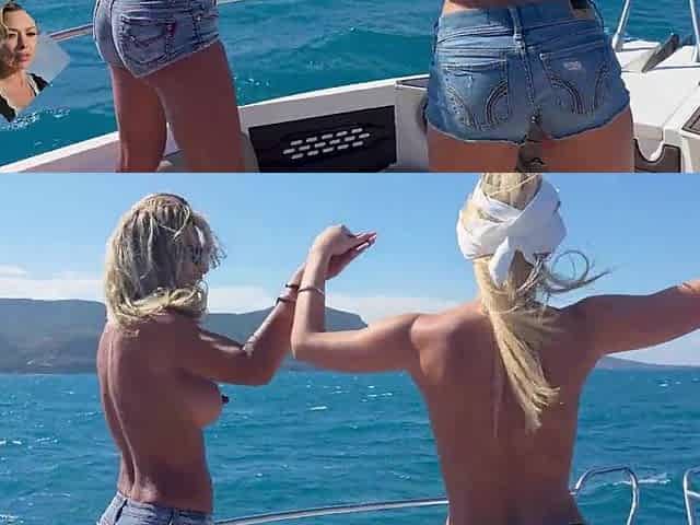 Shalina Devine Candee Licious Boat 3some Creampie Gulp