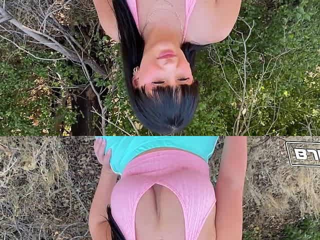 BJRAW Large titty Aleksa Mink gets a sloppy facial