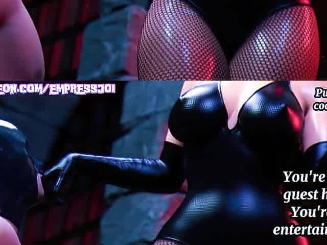 Inside the Latex Dungeon - A Darksome Femdom Experience