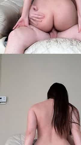 Slender tight ass brunette teen Capri