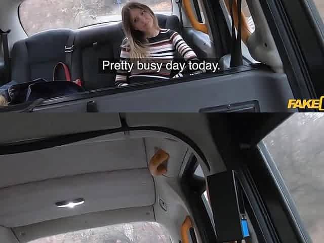 Fake Taxi - Taut Moist Vagina Banged Hard In Taxi Until This babe Cums
