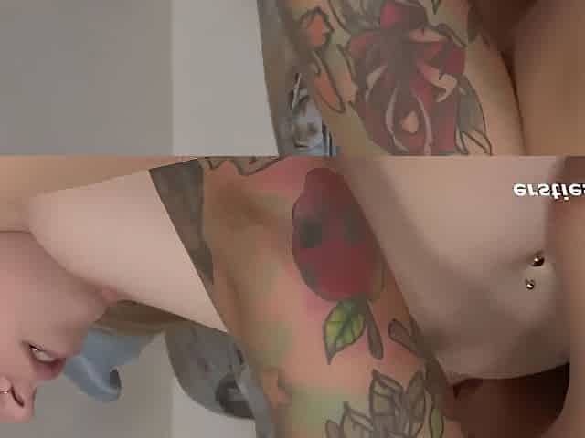 Mit Vibrator Und Dildo Im Gepick Zum Hihepunkt - Cute 18yo Brunette Lesbians Flirt And Make Out
