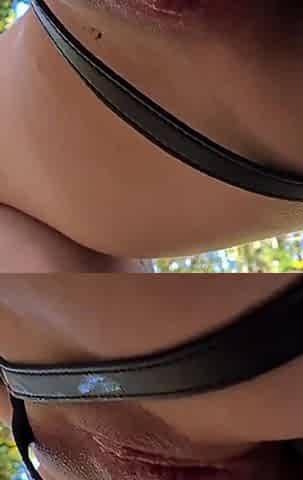 I fuck my car, the hitch ball and gear, squirt and anal