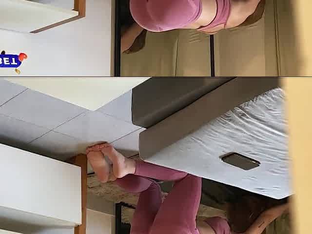BREASTY classmate desperately RUBS his SOAKED VAGINA but doesn't let me PERMEATE her - RUBBING