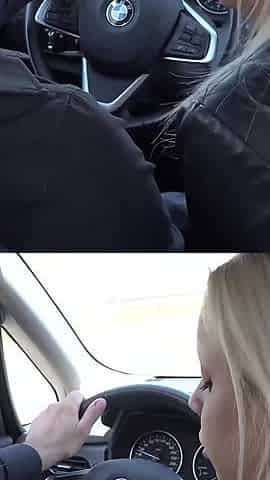 He Fucks His Stepsister in the Backseat.