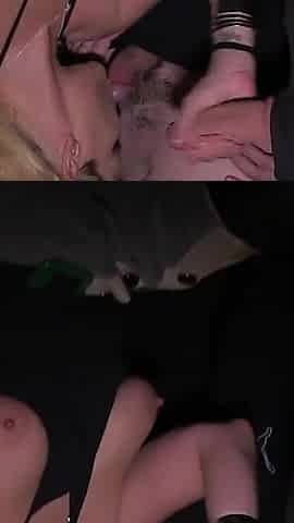 Cum Slut MILF Angie Hotbox Is Addicted to Dogging and Loves to Suck off Strangers