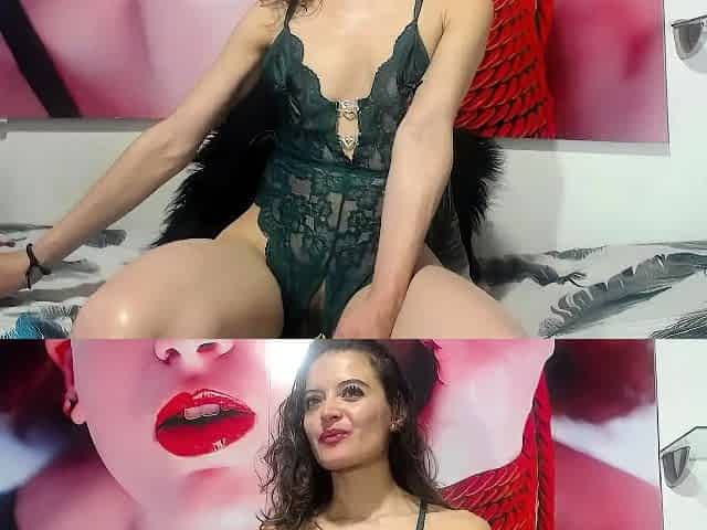 Very Hot Amateur French Teen couple tit fuck on Webcam