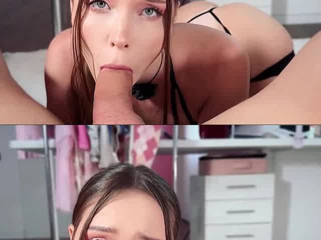 Kate Kuray POV blowjob porn video