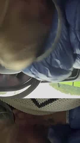 Outdoor Car Blowjob to Cumshot Deep in the Throat Couple Blonde MILF Squirt off