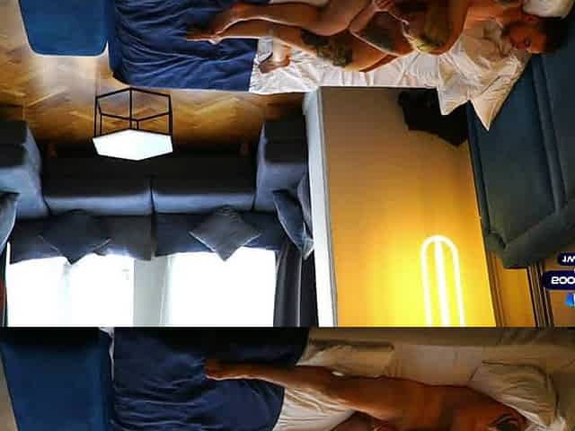 Scorching neighbour, sultry fuckfest in hidden hotel - real duo homemade porn!