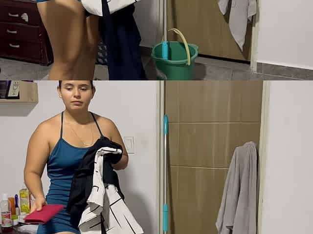 Maid Asks for a Raise and Has to Clean My Milk - POV