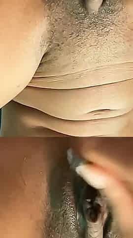 Masturbating