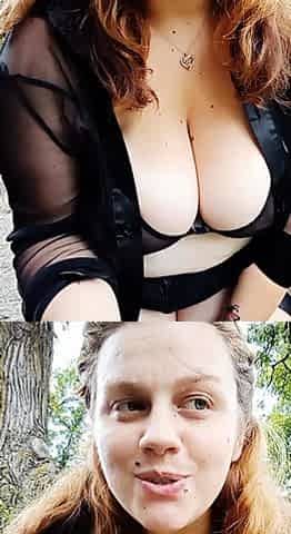 Big boob brunette masturbates on webcam