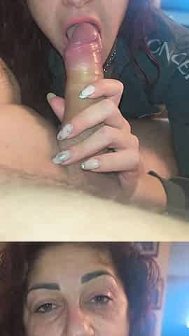 Deep Throat, Sucking, Cum on Face and Mouth