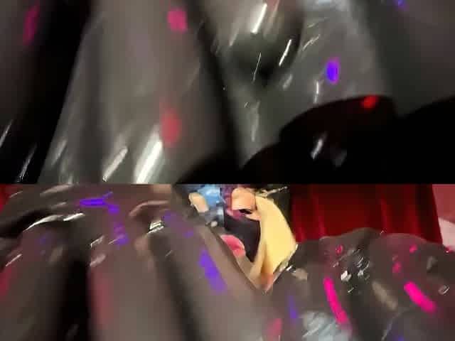 God Slavena Lick The Latex Doll Slavenna Under Olivias