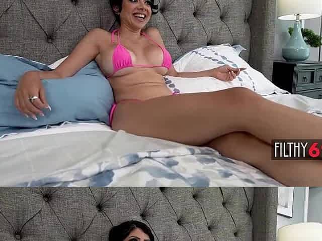 Large breasts wife gets her snatch destroyed by large ebony schlong