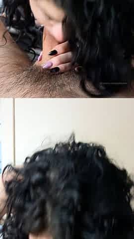 Blowjob cumshot whore gargles pov bukkake fetish cum