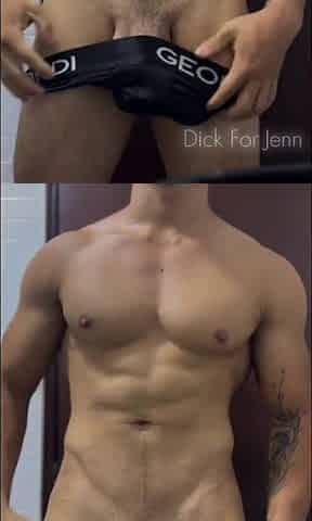solo hunk masturbation in intimate washroom and groaning loudly