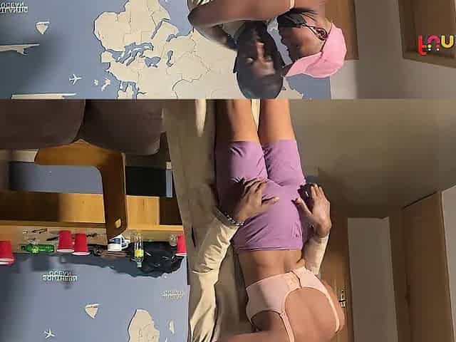 I made my brothers bestie cum in two mins