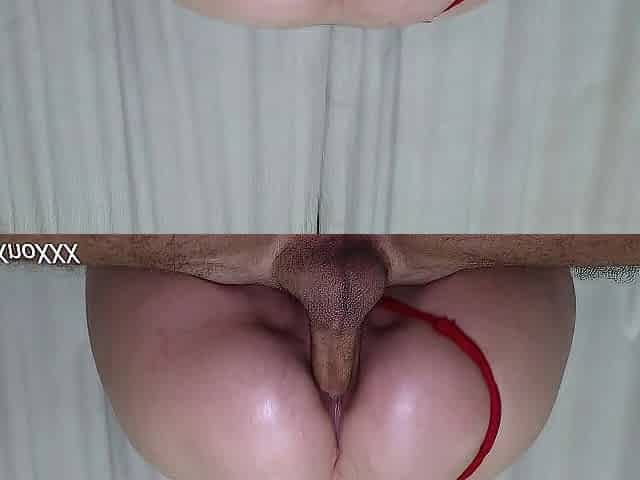 OMG!! MY BOOTY LOOKS SO LARGE. MOST EXCELLENT RIDING ANAL CREAMPIE