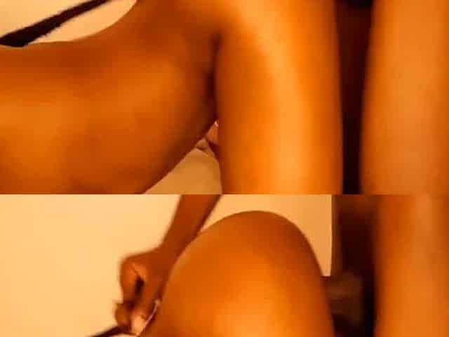 je prend cette black en levrette