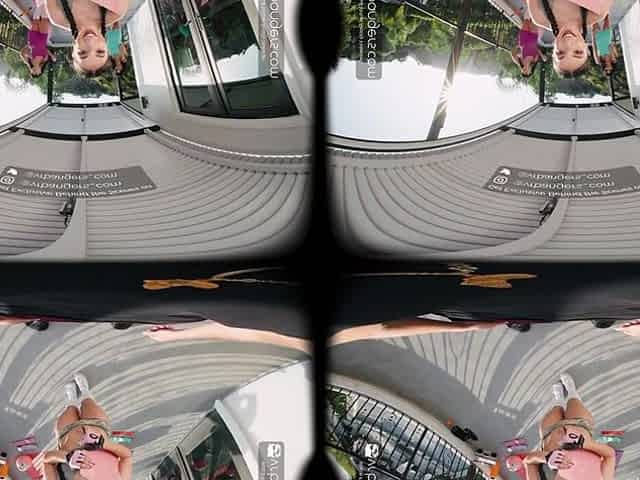 VR Bangers: 3 Large-booty Brunettes Deepthroat Your Jock in An Outdoor Fitness Foursome - VR Porn