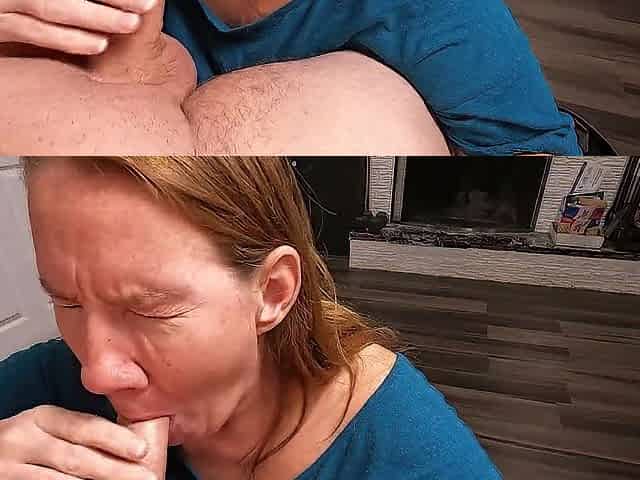 Cum in me! Redhead wishes to breed so I fill her snatch